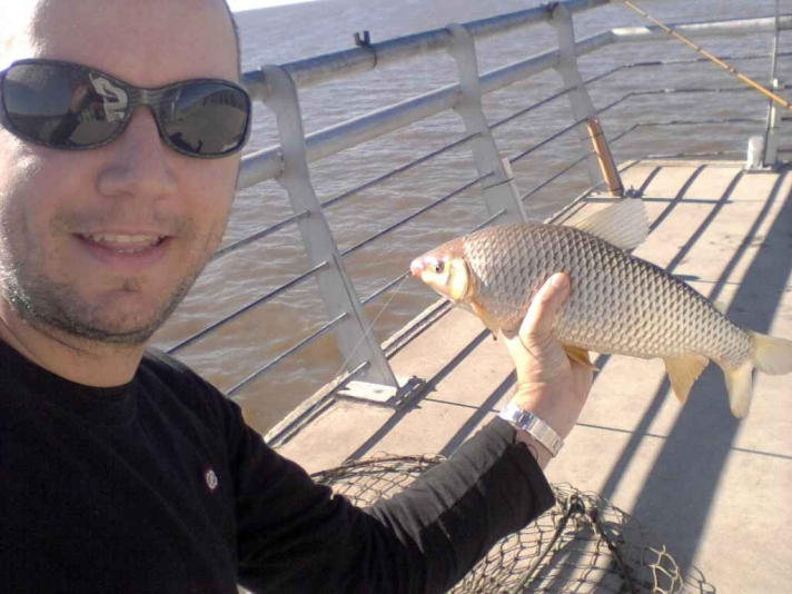 Bogas en el muelle