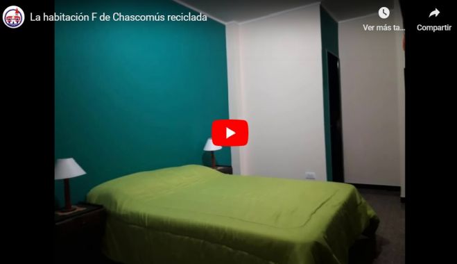 La habitación “F” de Chascomús reciclada y con su nuevo formato