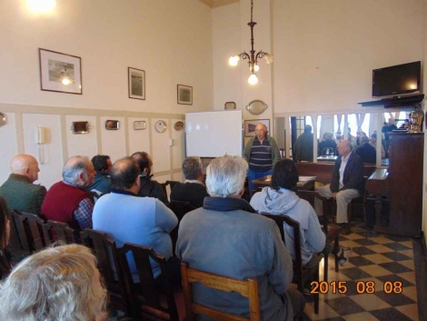 Se realizó la charla sobre Meteorología y Mareología para pescadores