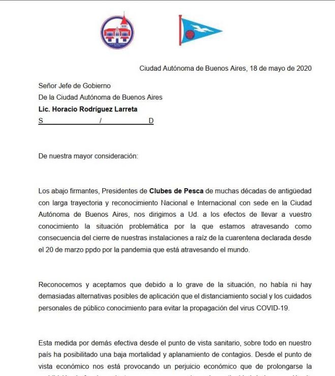 Gestiones realizadas junto a la Asociación Argentina de Pesca ante autoridades de la Ciudad