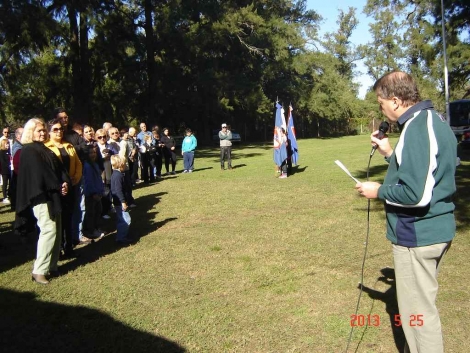 Discurso del Presidente del Club en el Acto del 25 de mayo