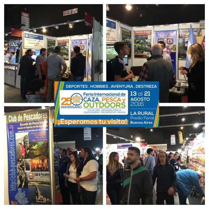 El stand en la Feria de Caza, Pesca y Outdoors 2016