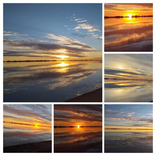 El atardecer en Chascomús desde nuestra Sede