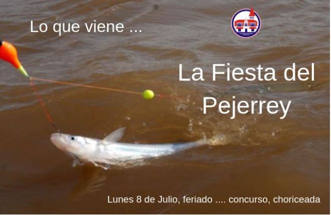 El feriado del 8 de julio realizaremos el concurso "La Fiesta del Pejerrey"