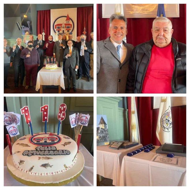 Cóctel y entrega de medallas y diplomas en el 118° Aniversario del Club de Pescadores