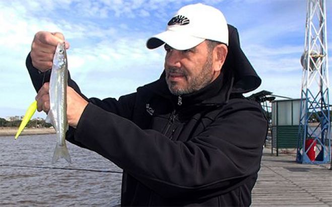 &quot;Entretenida pesca de pejerrey&quot;. Nota en Pescadores en la red.